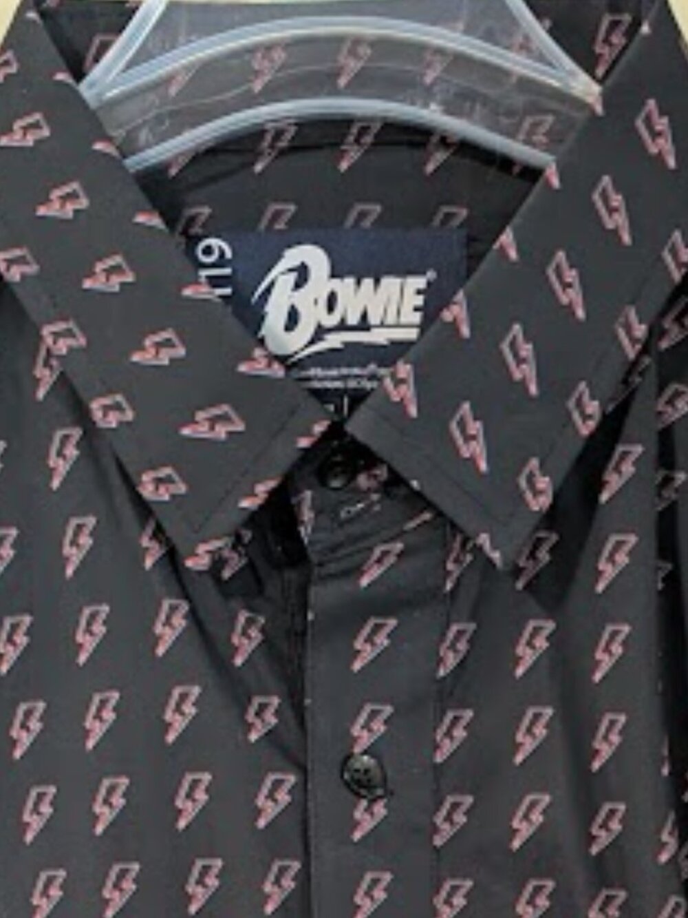 David Bowie Button Down Shirt